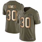 Nike Jets 30 Thomas Rawls Olive Gold Camo Salute To Service Limited Jersey Dzhi,baseball caps,new era cap wholesale,wholesale hats